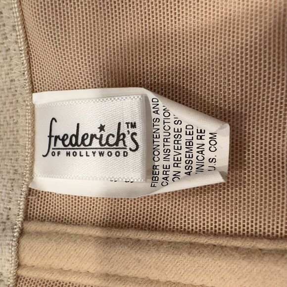 Vintage Frederick's Of Hollywood Corset Bustier Strapless Pink Lace Trimmed S - Picture 3 of 7